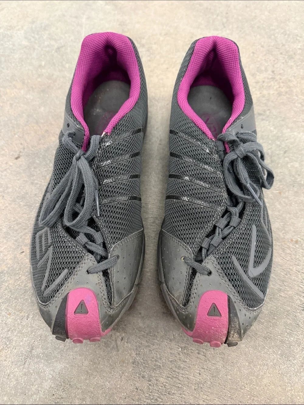 Keen Women's Gray Athletic Shoes with Pink Accents